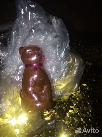 Старинная, елочная игрушка 1954г