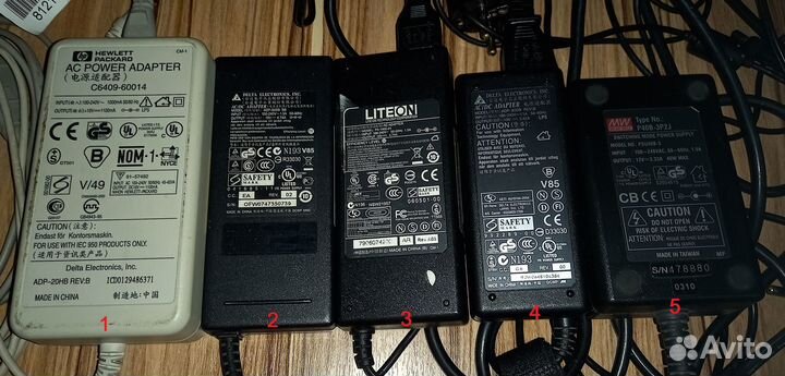 Блок питания для ноутов и др. от 12 до 19 V