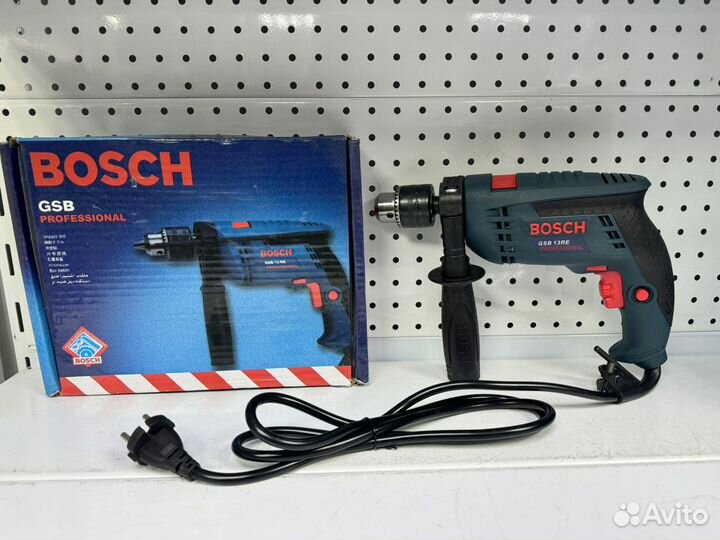 Дрель ударная bosch