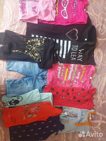 Бронь Огромный пакет вещей на девочку 140 164