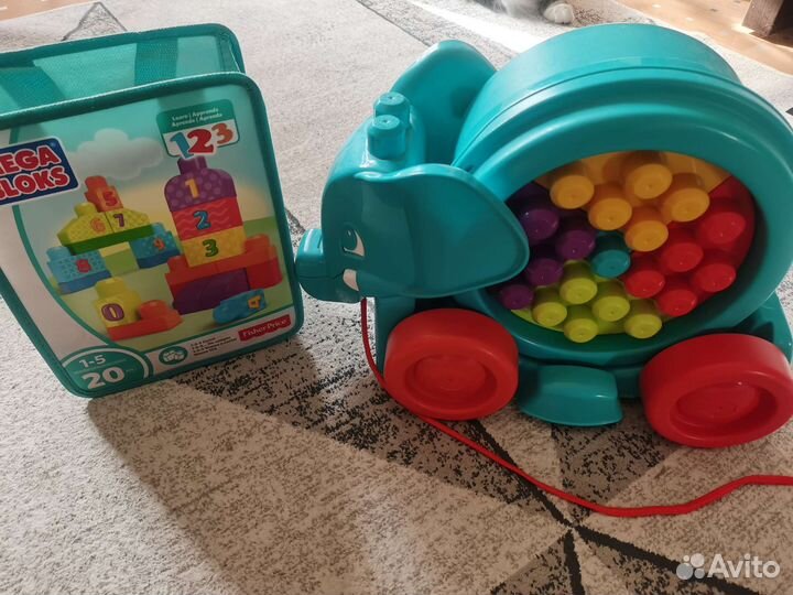 Слон мегаблокс конструктор