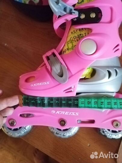 Роликовые коньки детские раздвижные