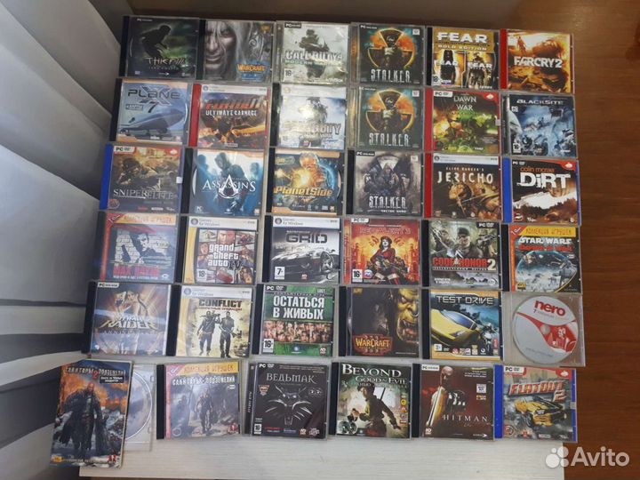 Лицензионные диски с играми для пк