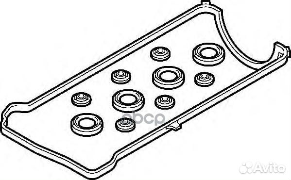 Комплект прокладок, крышка головки цилиндра 458