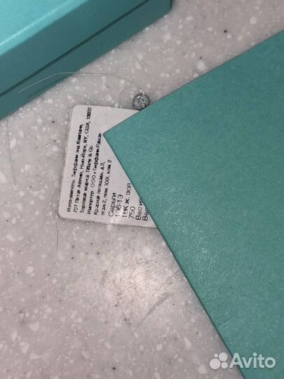 Tiffany серьги 750