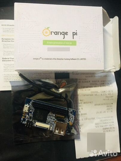 Orange pi i96 + sd карта 16gb