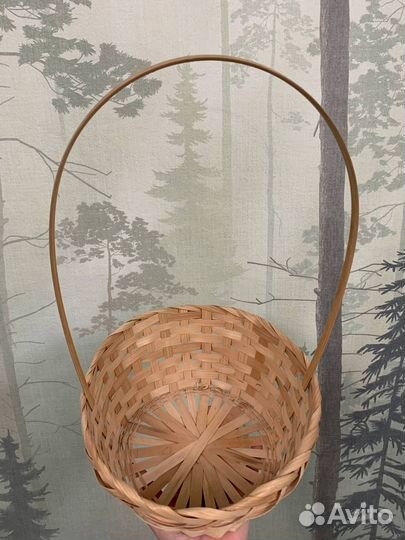 Корзина плетеная