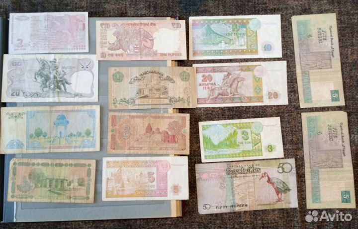 Купюра иностранные