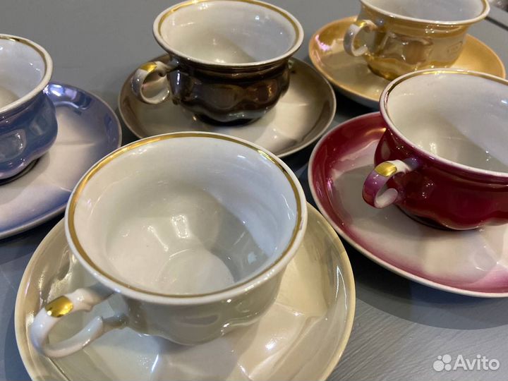 Кофейный фарфоровый сервиз