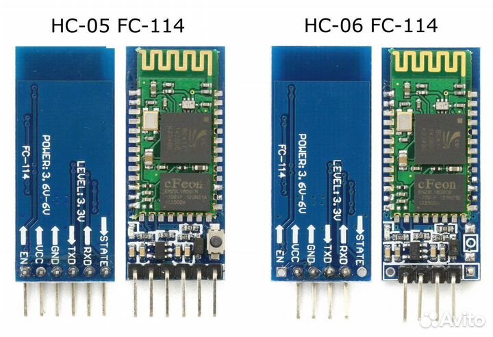 Bluetooth модуль HC-05 (HC-06) для Arduino