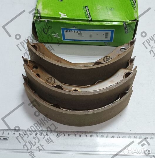 Тормозные колодки барабанные зад, tokai (Япония) S