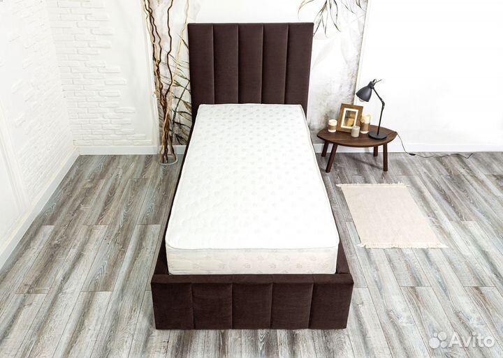 Кровать 80х200 шоколад Богема