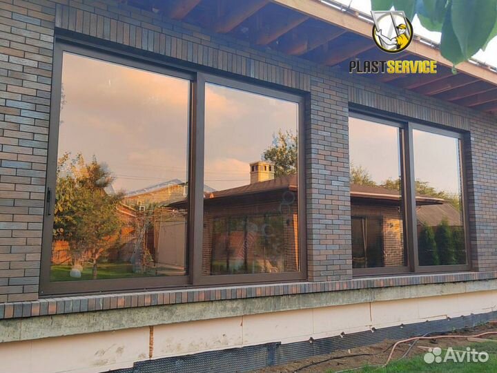 Раздвижные окна с гарантией под ключ