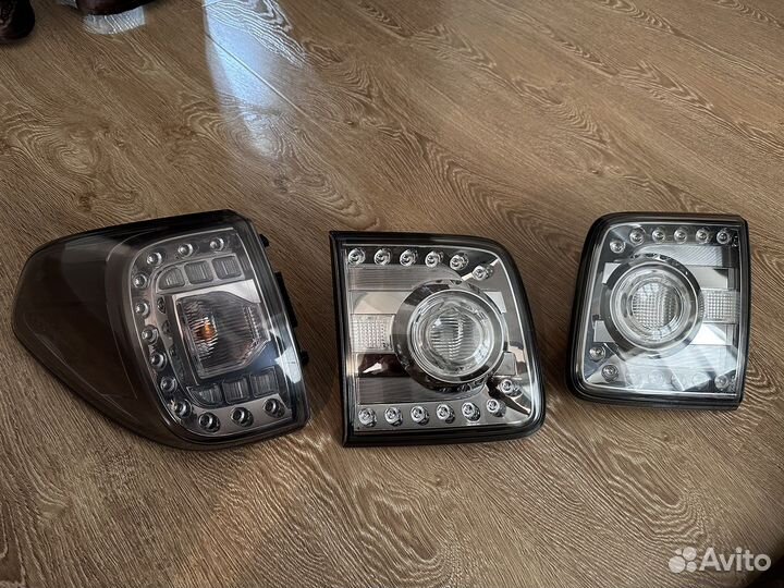 Задние фонари на nissan patrol y62