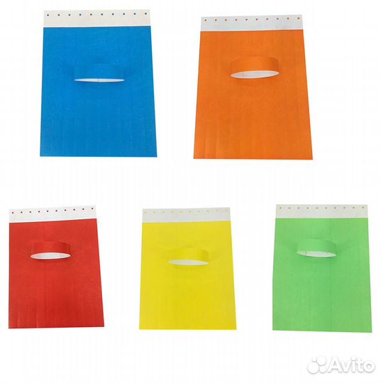 Бумажный браслет tyvek