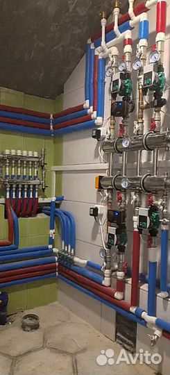 Отопление водоснабжение тёплый пол