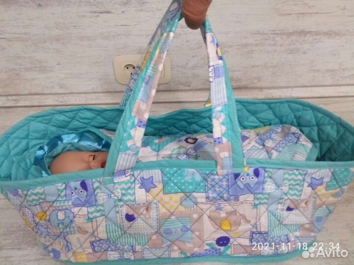 Люлька переноска для кукол