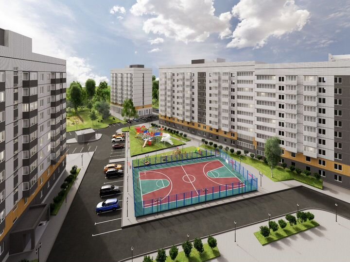 2-к. квартира, 52,7 м², 8/10 эт.