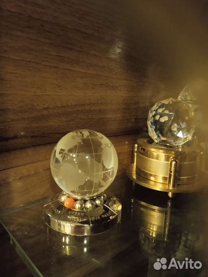 Глобус хрусталь сувенир, подарок