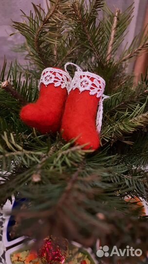 Новогодний подарок, ёлочные игрушки