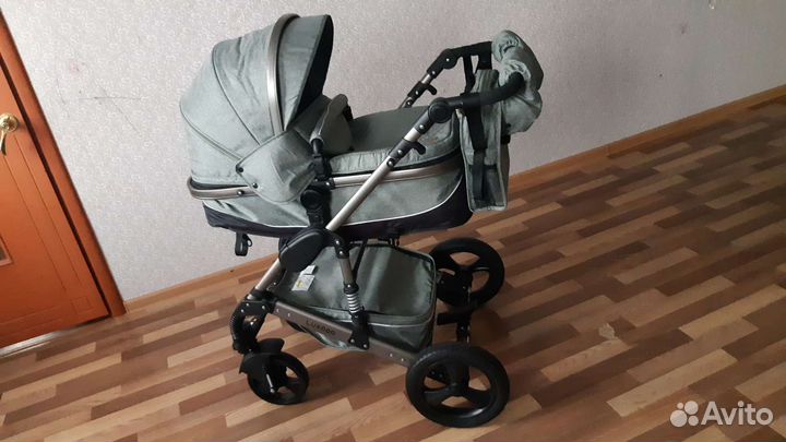 Прогулочная коляска 2в1 luxmom 555