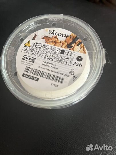 Ароматическая свеча IKEA Väldoft