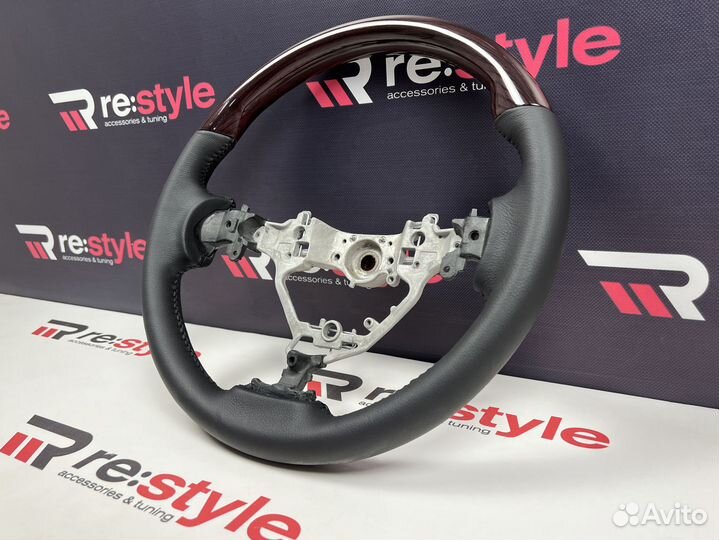 Руль Toyota Premio 260 Красное Дерево