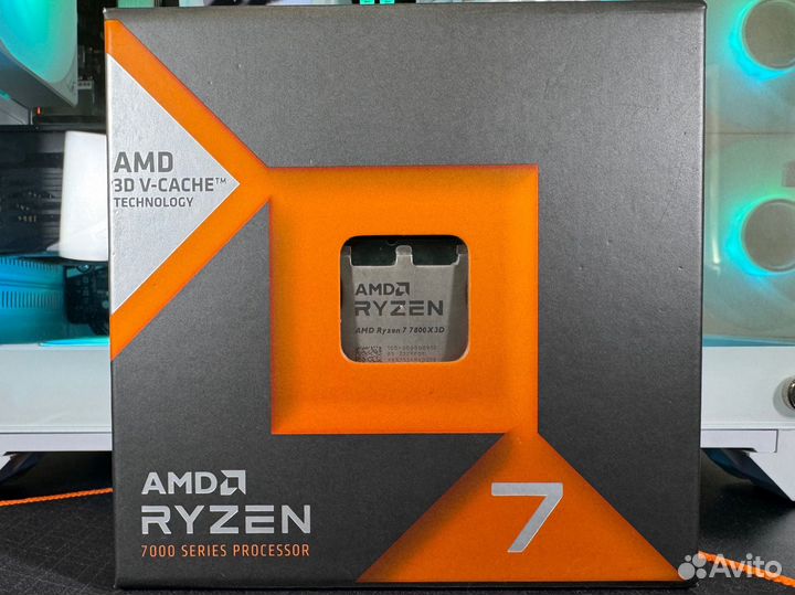 AM5 AMD Ryzen 7 7800X3D Box - Новый, Магазин