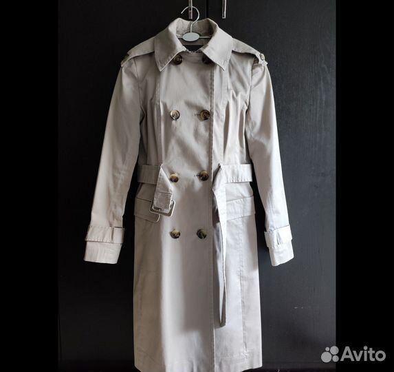 Плащ бежевый тренч 44 46 р Mexx