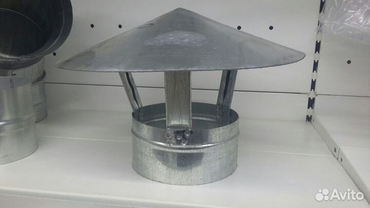 Зонтик защитный для вентиляции цинк