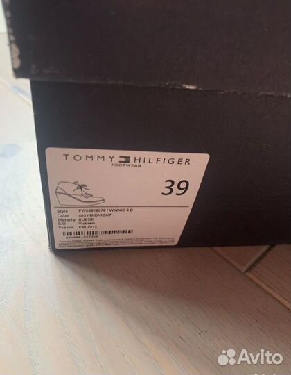 Tommy hilfiger ботильоны