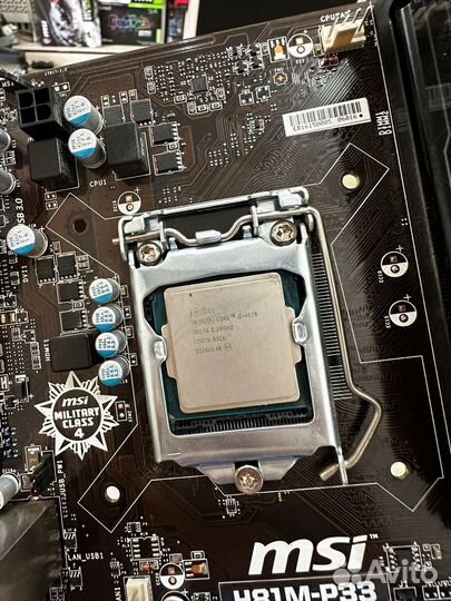 Связка MSI LGA1150 H81 + Core i5-4570 + 16G DDR3