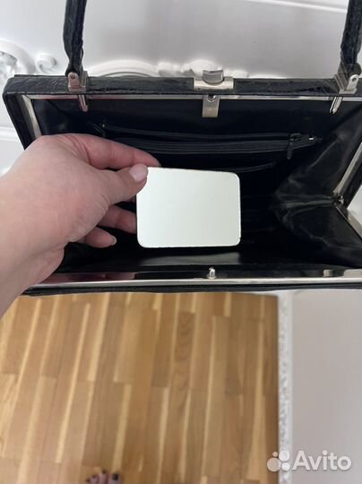 Винтажная сумка из крокодиловой кожи Франция 60-е