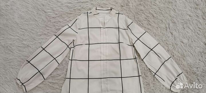 Белая рубашка для девочки лет 13