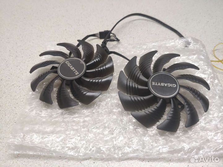 Вентиляторы Gigabyte gtx1660, 1650s, 1660super