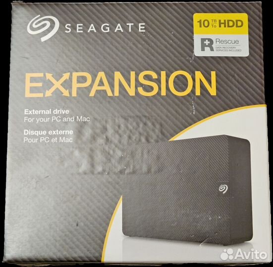 10 Тб Внешний HDD Seagate Expansion Hard Drive