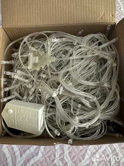 Гирлянда занавес 2/3