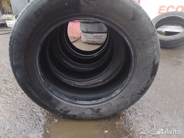 Шины летние 225 60 r17 бу
