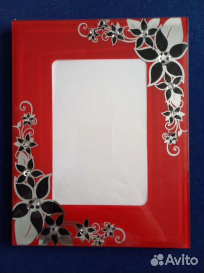 Рамка для фото стеклянная