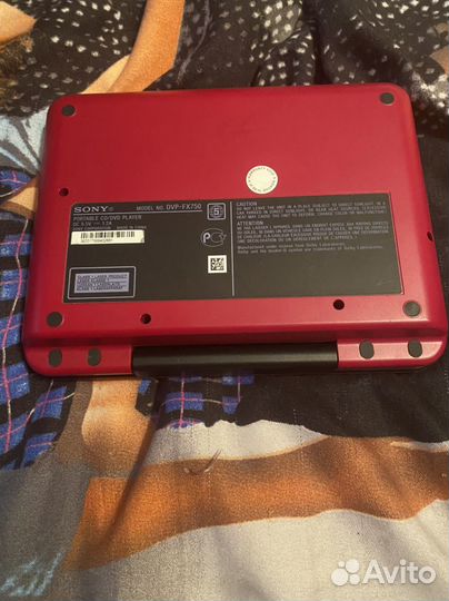 Портативный dvd плеер sony DVP-FX 750