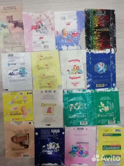 Этикетки, упаковка мыло СССР