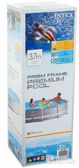 26710 Бассейн каркасный круглый Intex 366х76 см