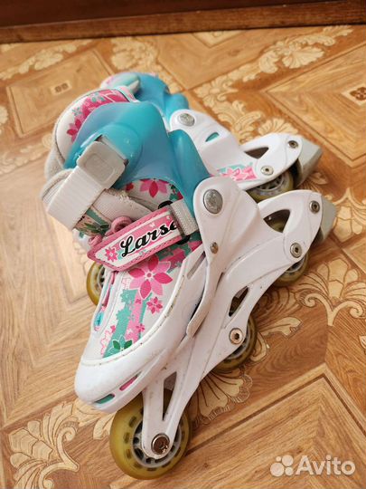 Роликовые коньки детские раздвижные