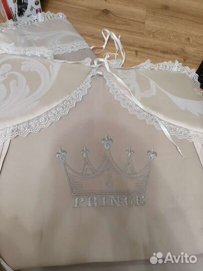 Бортики+постельное бельё для детской кровати