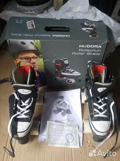 Коньки роликовые hudora