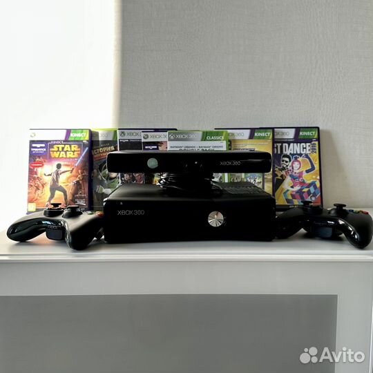 Игровая приставка Microsoft Xbox 360 S+ Kinect