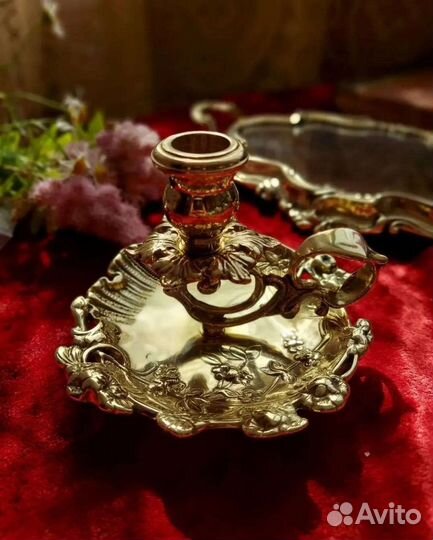 Подсвечник Латунный