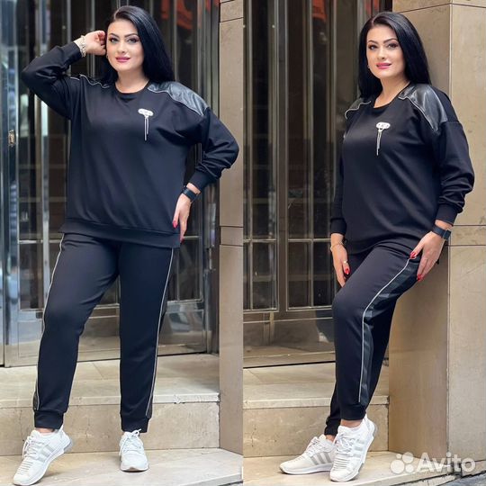 Костюм спортивный женский спорт шик Vazzo 44-48р