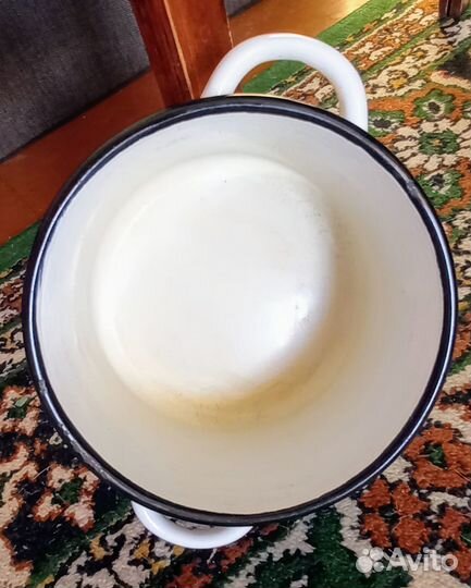 Посуда кухонная эмалированная СССР