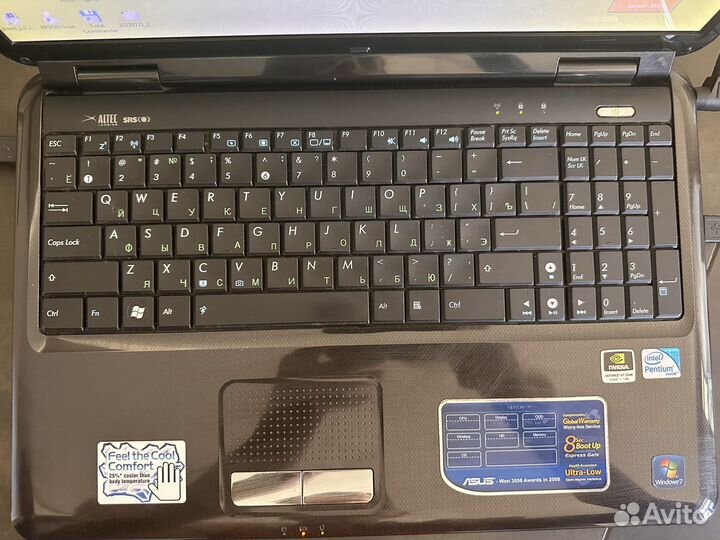Ноутбук asus K61IC